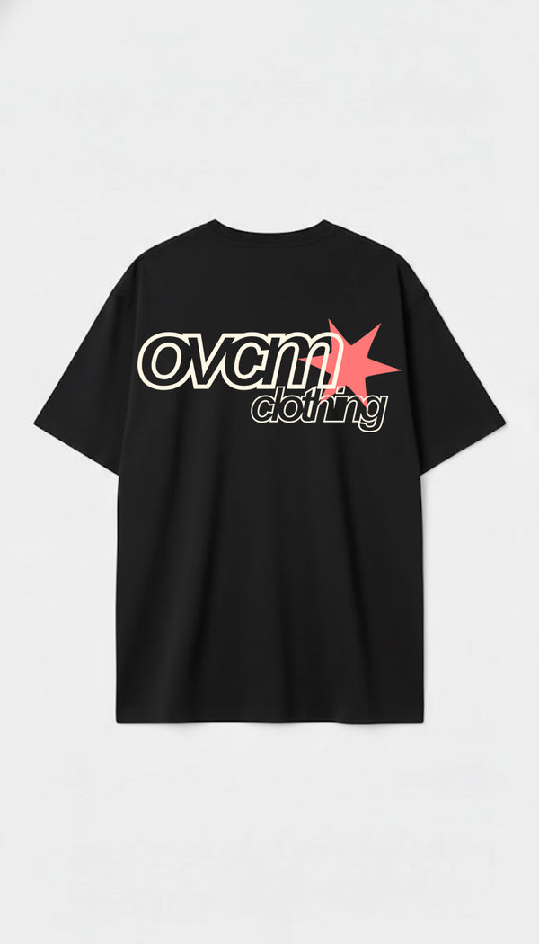 Camiseta Overcome Oversized Starline Preta-001