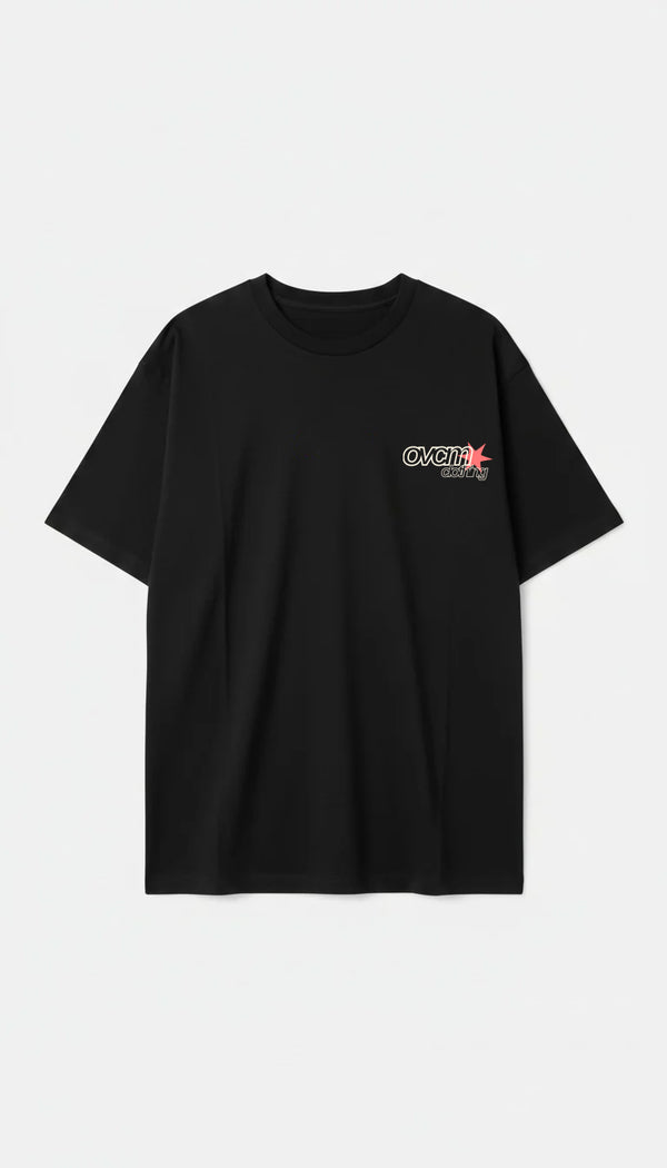Camiseta Overcome Oversized Starline Preta-001