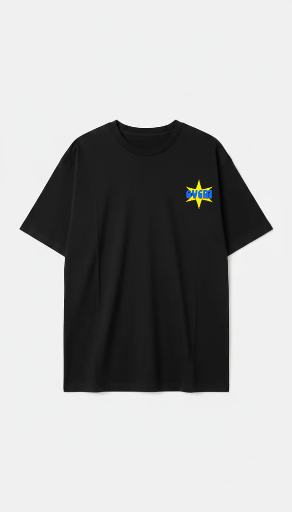 Camiseta Overcome Oversized XP Preta-001