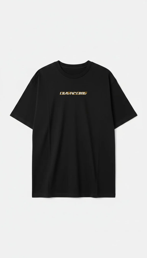 Camiseta Overcome Oversized Thunder Preta-001