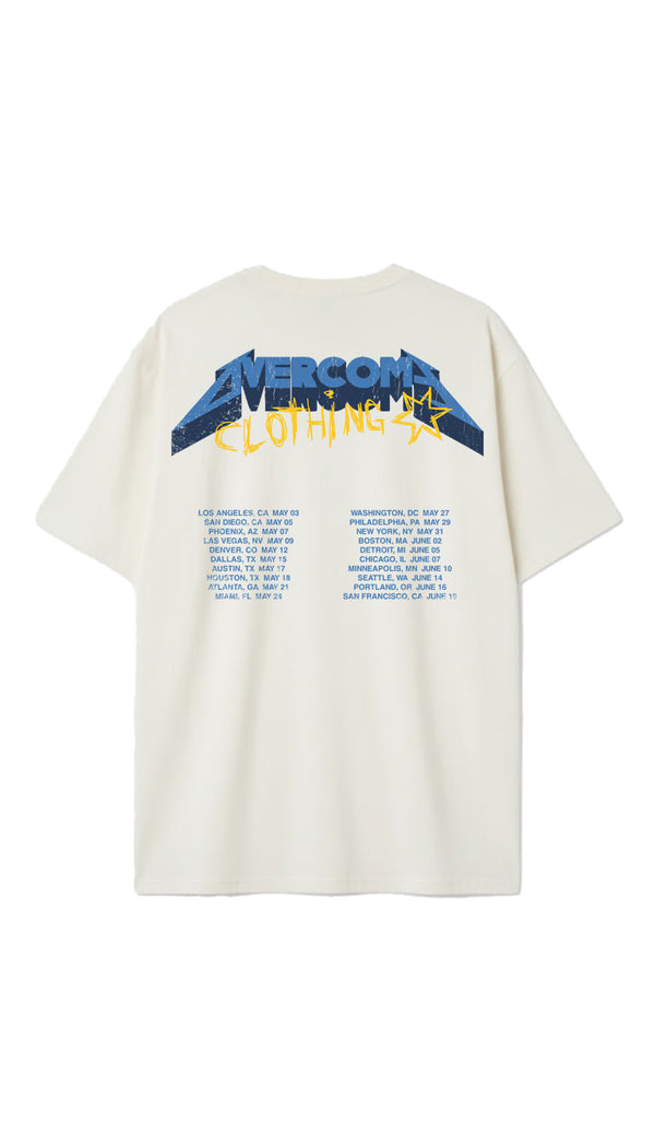Camiseta Overcome Oversized Metal Tourne Off White-001