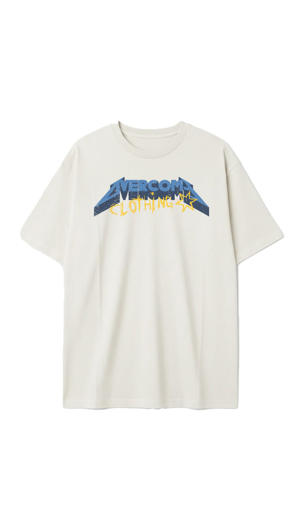 Camiseta Overcome Oversized Metal Tourne Off White-001