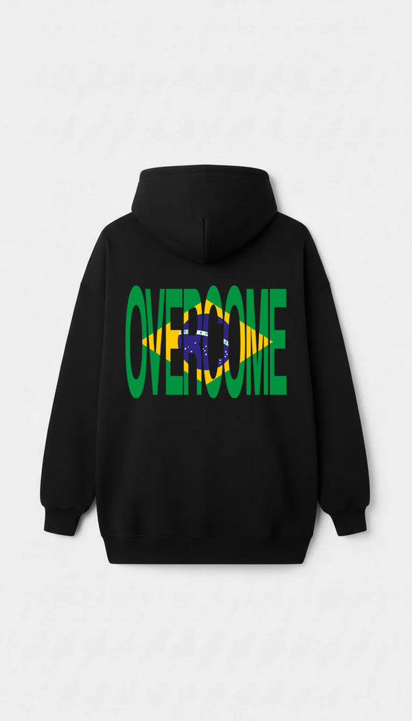 Moletom Overcome Canguru Brasil Flag Preto-001