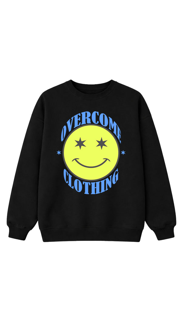 Moletom Overcome Careca Star Smile Preto-001