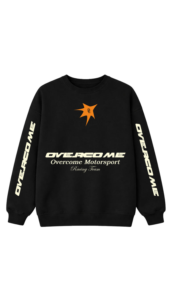 Moletom Overcome Careca Ovcm Motorsport Preto-001