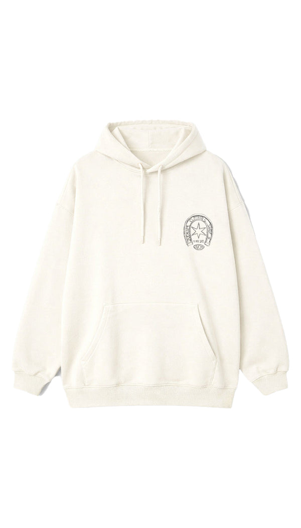 Moletom Overcome Canguru Horse Shoe Off White-001