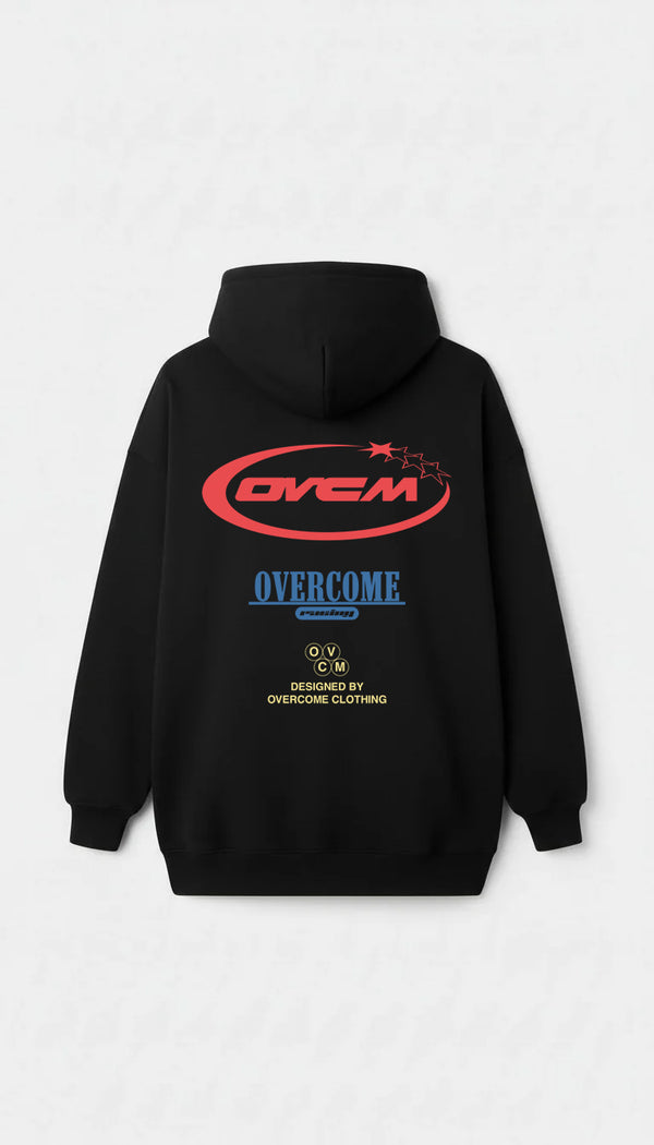 Moletom Overcome Canguru Motorsport Preto-001