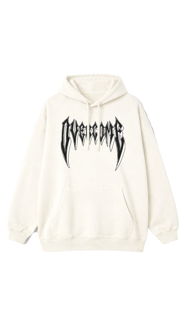 Moletom Canguru Overcome Bite Off White-001