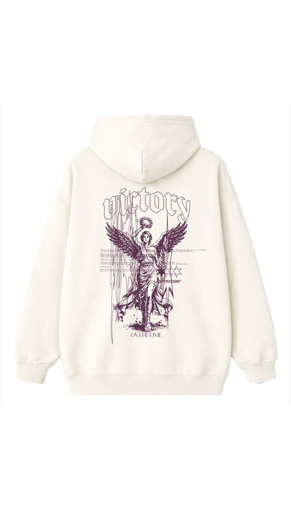 Moletom Overcome Canguru Cyber Victory Off White-001