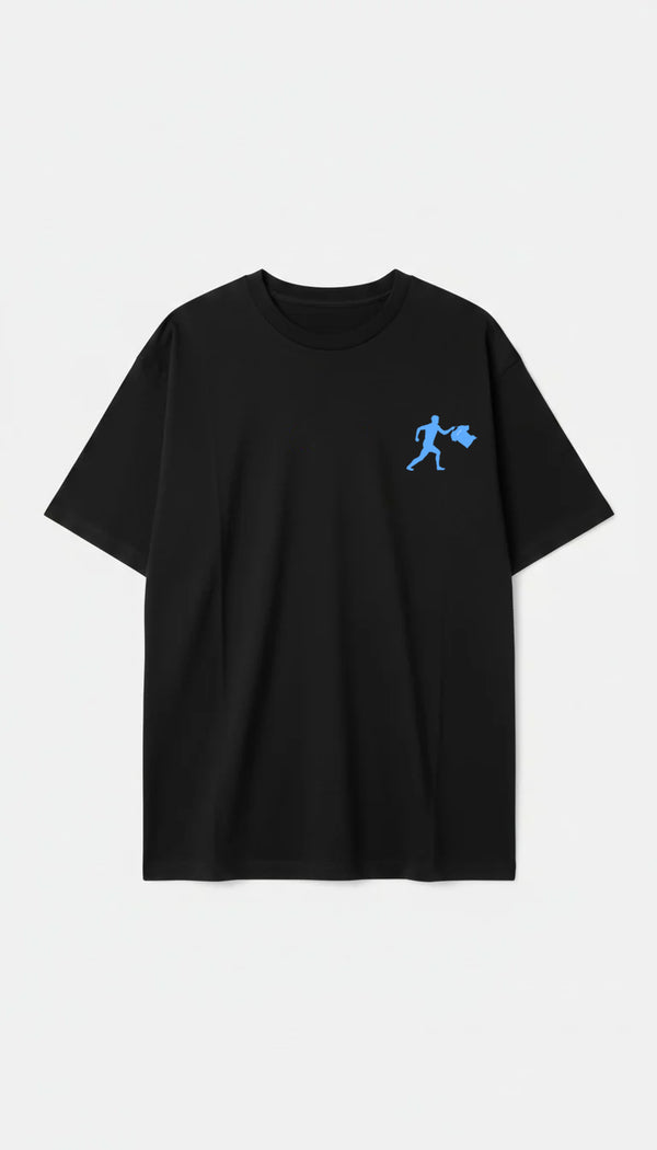 Camiseta Oversized Overcome Ovcm TShirt Preta-001