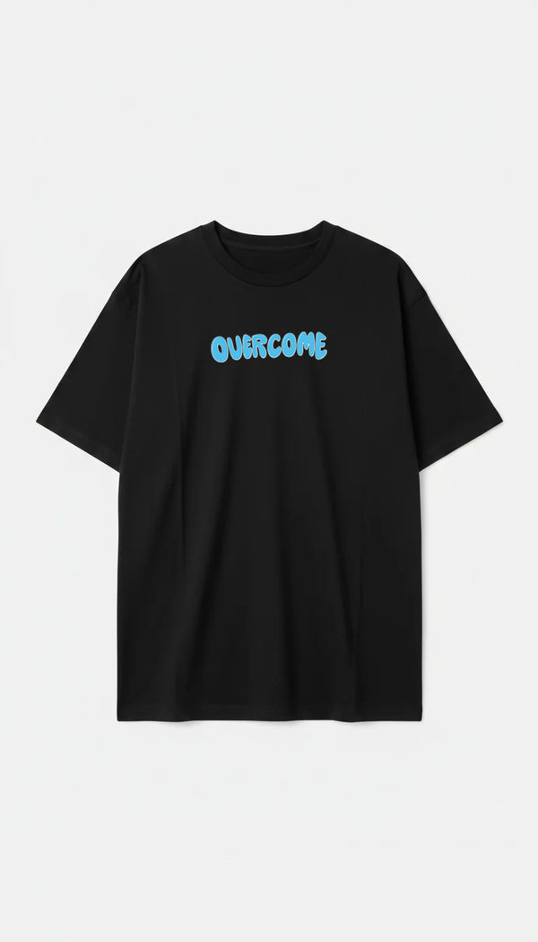 Camiseta Overcome Oversized Pound Preta-001