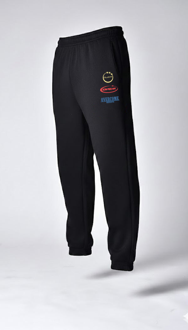 Calça Moletom Overcome Motorsport Preta-001