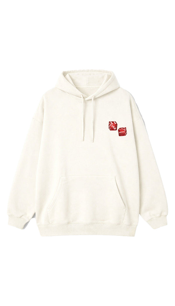 Moletom Overcome Canguru Roll The Dice Off White-001