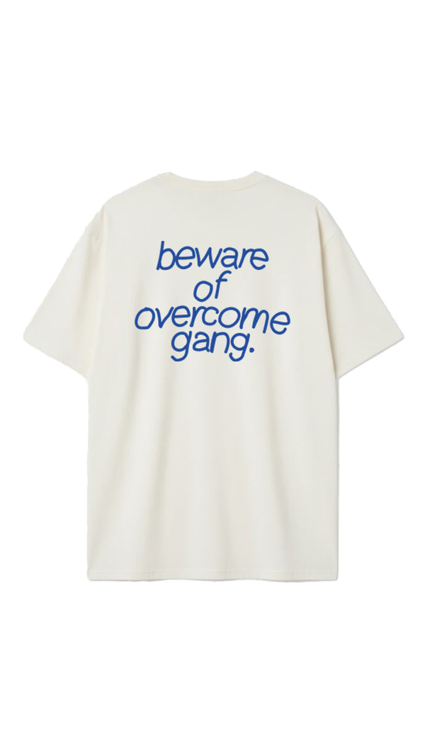 Camiseta Oversized Overcome Gang Off White-001