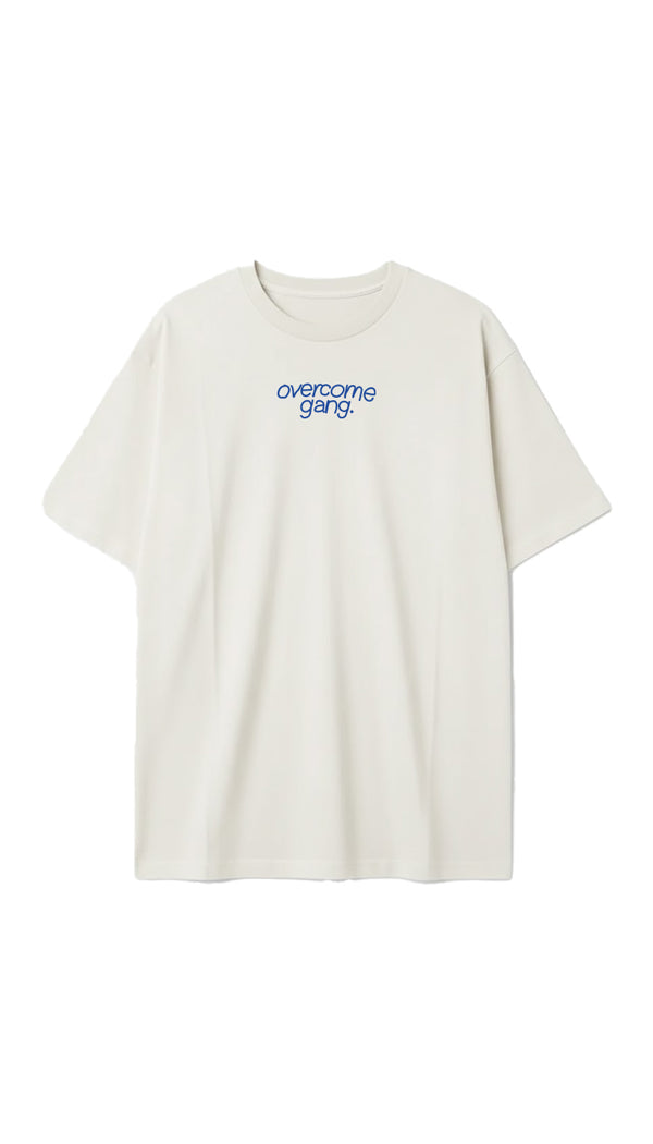 Camiseta Oversized Overcome Gang Off White-001