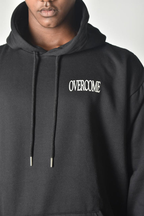 Moletom Overcome Canguru Burning Beauty 2.0 Preto