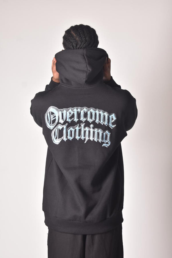 Moletom Overcome Canguru Iced Metal Preto