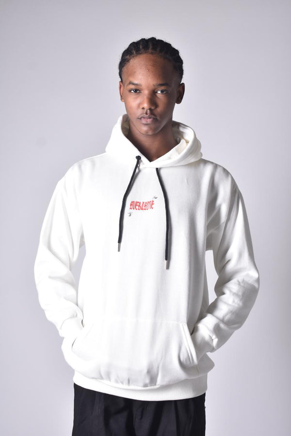 Moletom Overcome Canguru Cupido Off White