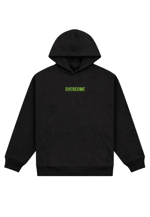 Moletom Overcome Canguru Mini Logobox Preto/Verde