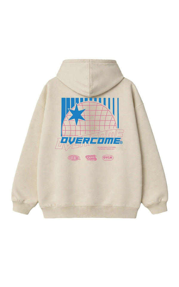 Moletom Overcome Canguru Parallel Off White-001
