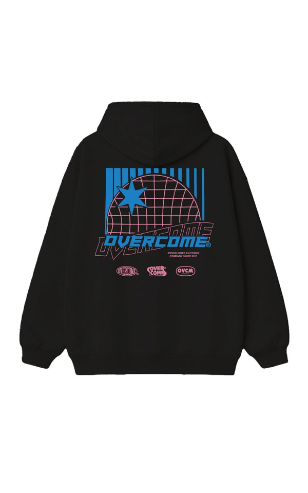 Moletom Overcome Canguru Parallel Preto-001