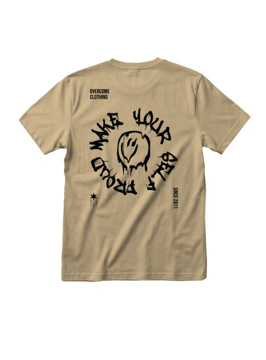 Camiseta Overcome Proud Bege-001