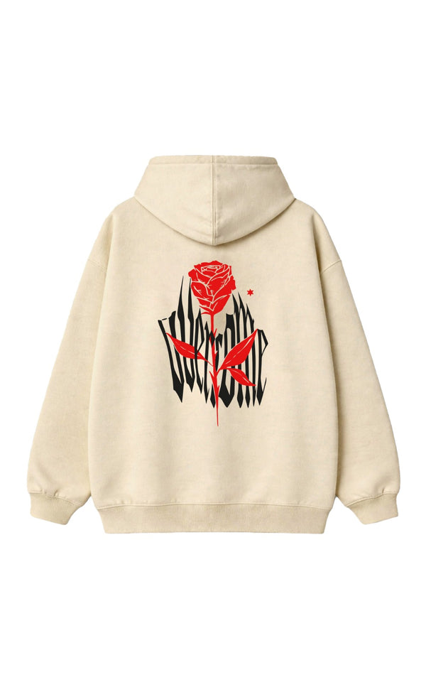 Moletom Canguru Overcome New Gothic Rose Off White-001
