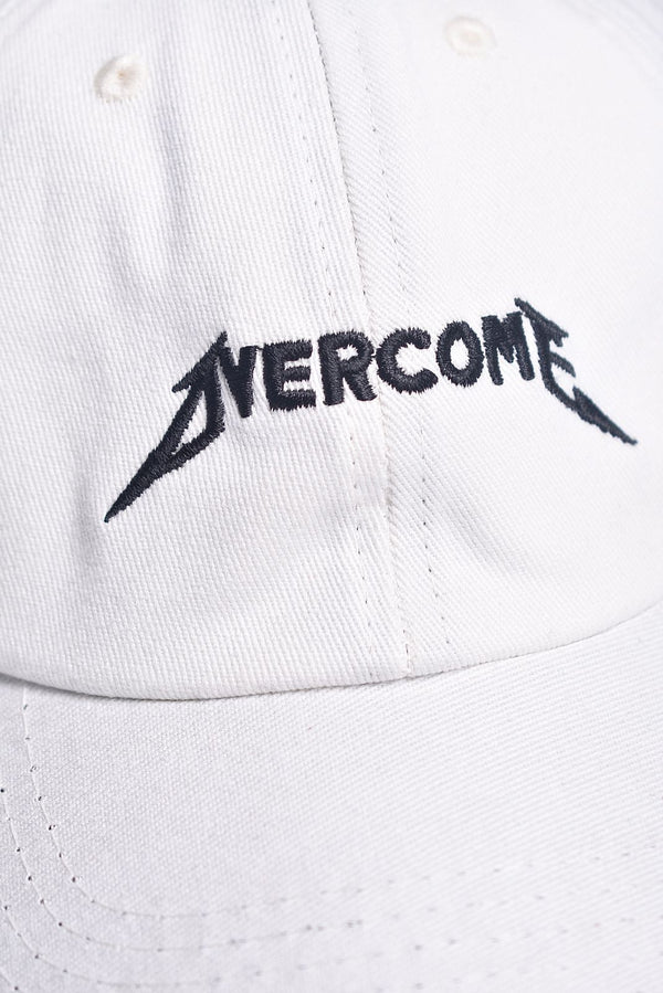 Boné Dad Hat Overcome Metallic Off White