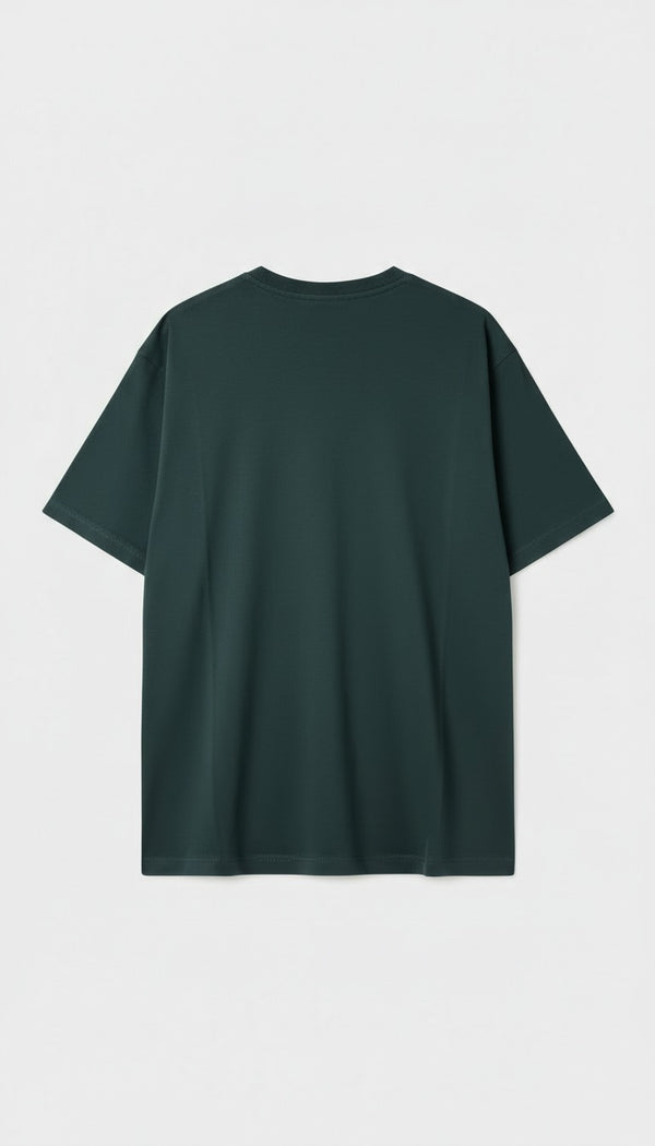 Camiseta Overcome New Script Verde/Amarela-001