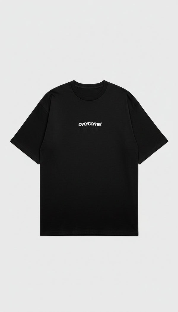 Camiseta Overcome logo 25 Preta-001
