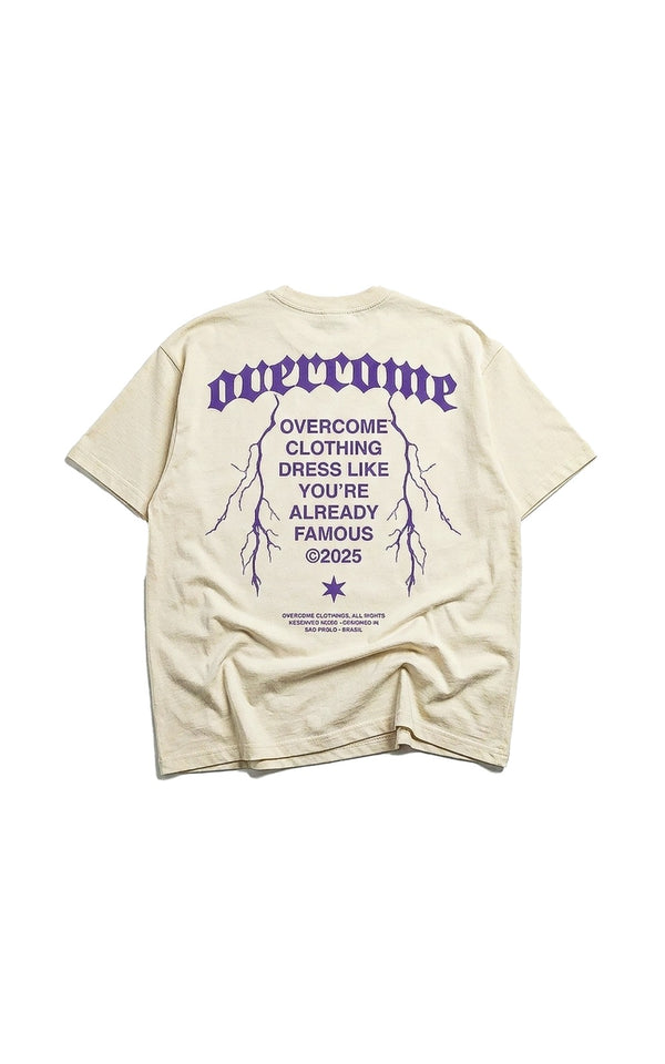 Camiseta Overcome Oversized Thunder Pulse Off White-001