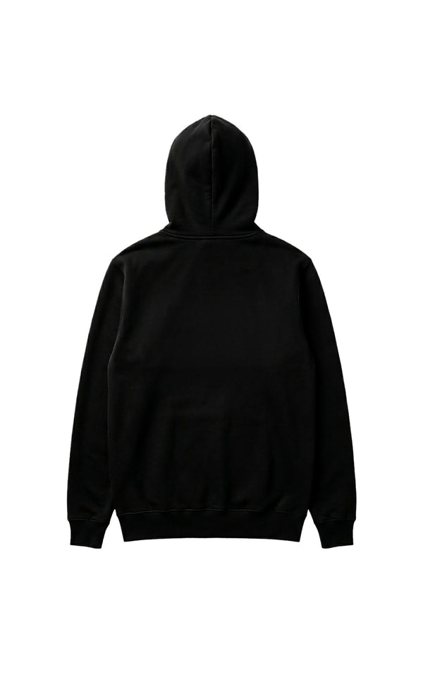 Moletom Canguru Ziper Overcome Minimalist Preto-001
