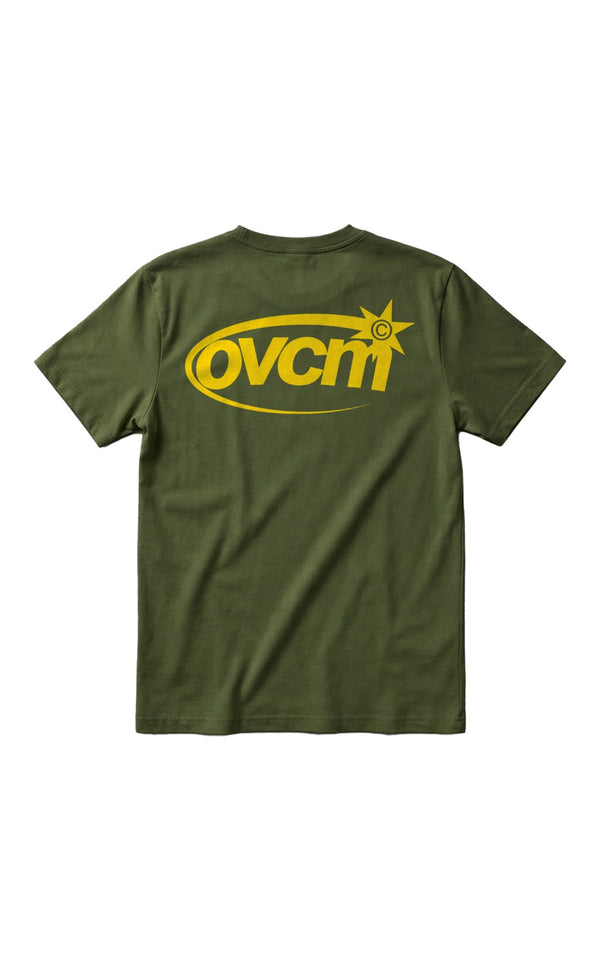 Camiseta Oversized Overcome Urban Star Verde/Amarela-001