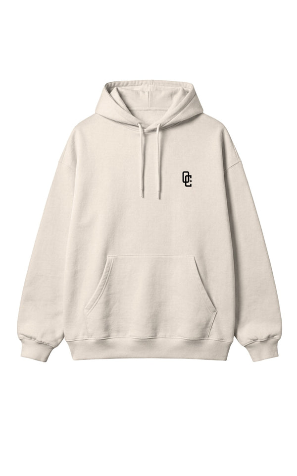 Moletom Overcome Canguru "Logo" Off White-001