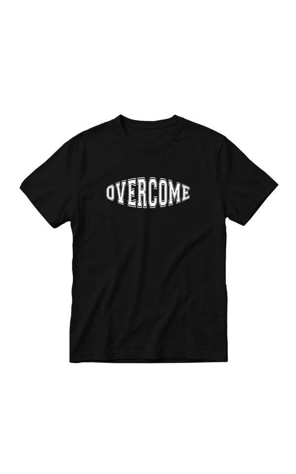 Camiseta Overcome College Preta/Branca-001