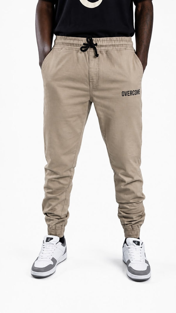 Calça Jogger Overcome Lisa Bege