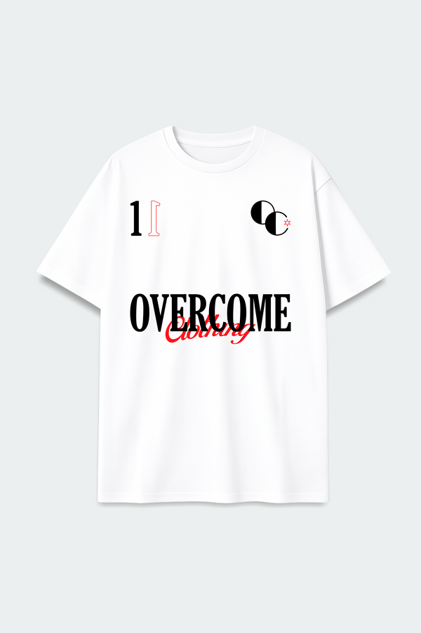 Camiseta Oversized Overcome Archer Angel Branca-001