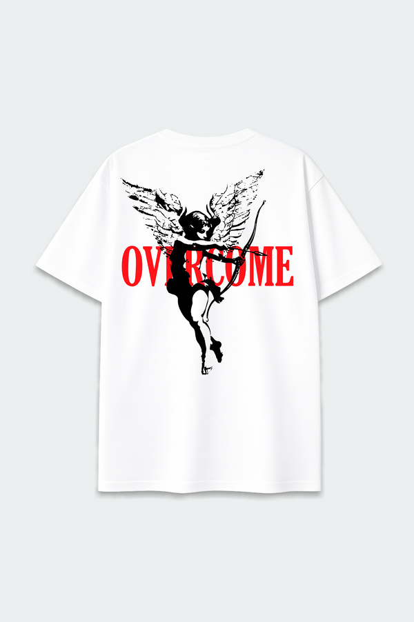 Camiseta Oversized Overcome Archer Angel Branca-001