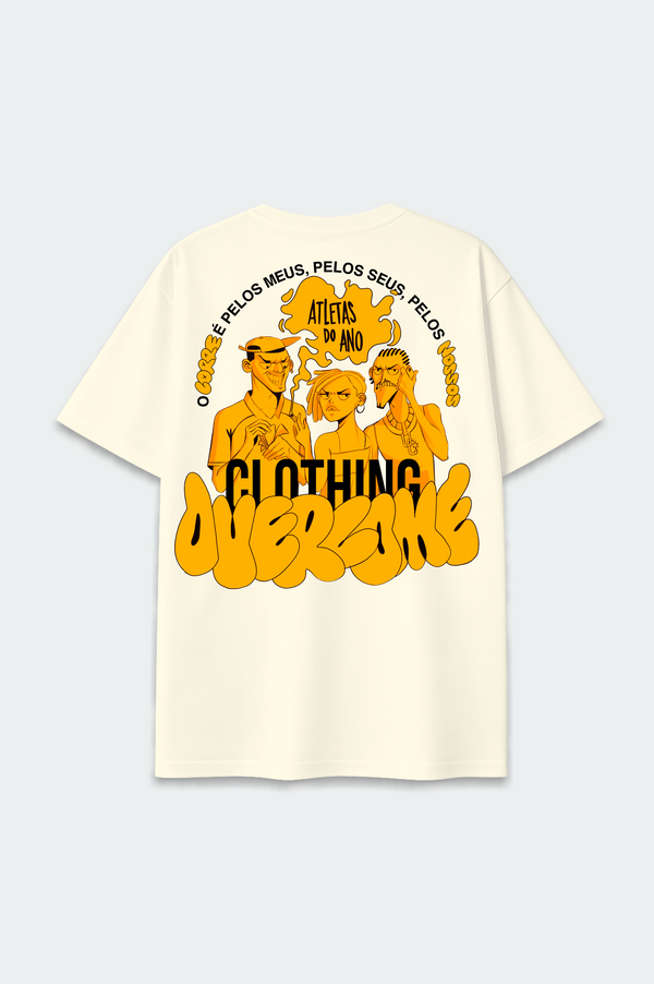 Camiseta Oversized Overcome Atletas do Ano Off White-001