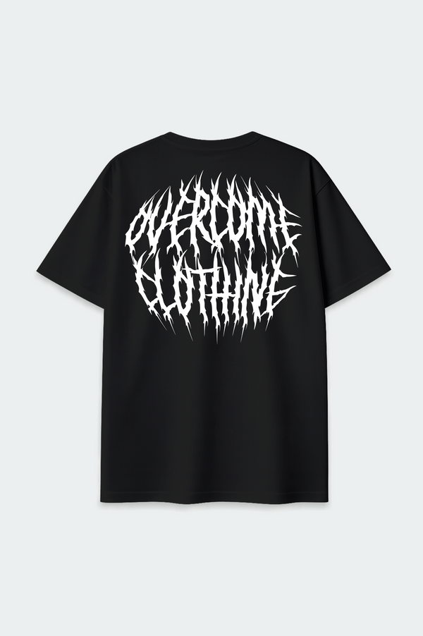 Camiseta Oversized Overcome Bolt Preta-001