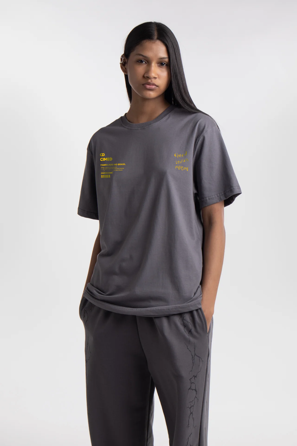 Camiseta X Cimed Bula Grafite ClothingStore