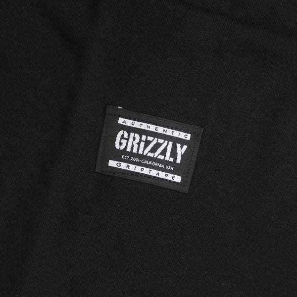 Camiseta Grizzly "Tagless" Preta