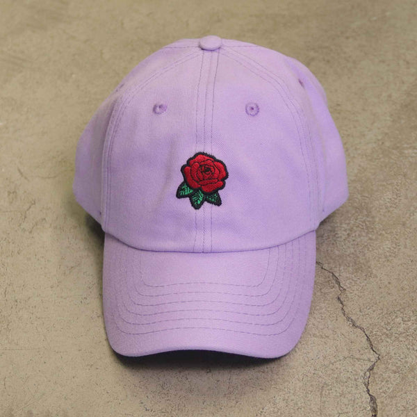 Boné Dad Hat Overcome "Rosas" Lilás