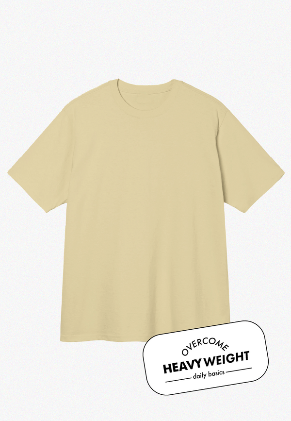 Camiseta Overcome Dailybasics Oversized Bege