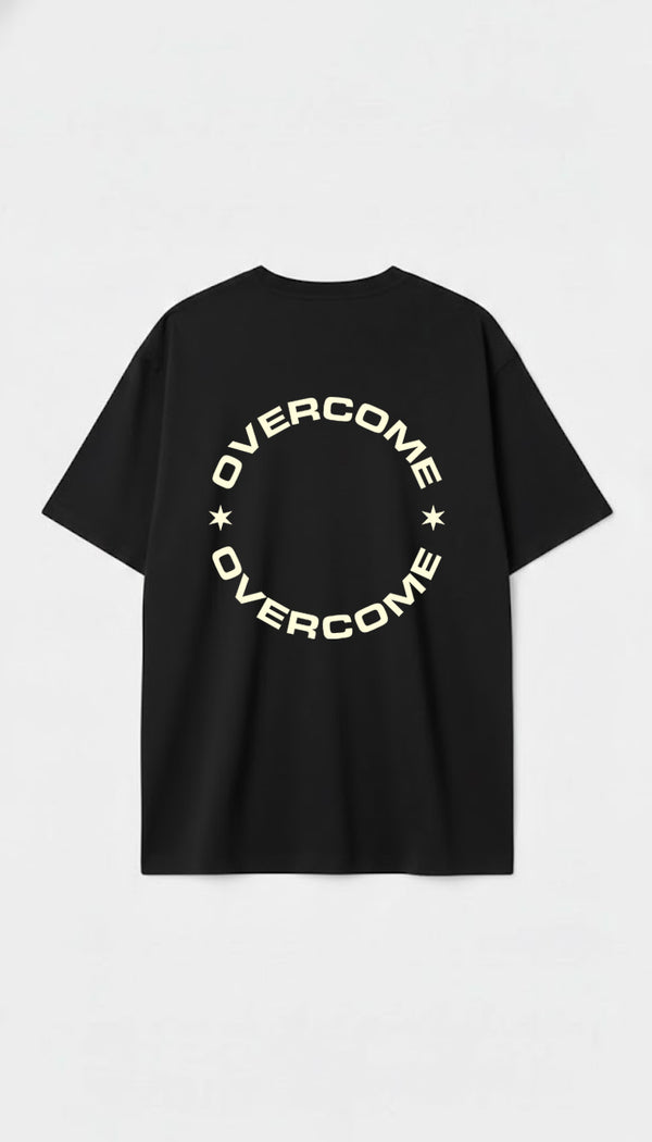 Camiseta Overcome Encore Preta/Branca-001