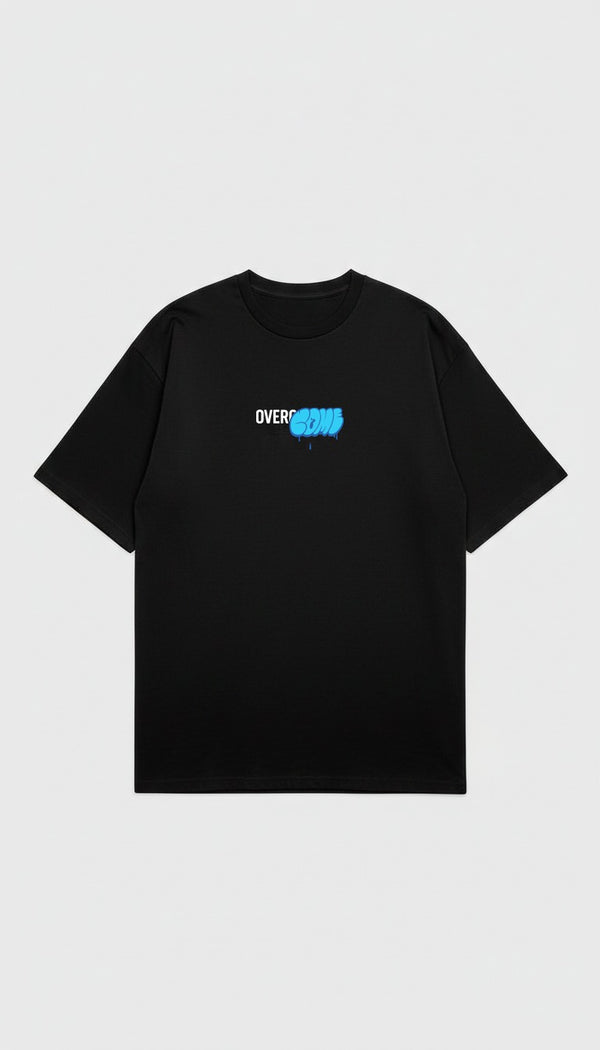 Camiseta Overcome "LogoBox Grafitti" Preta-001