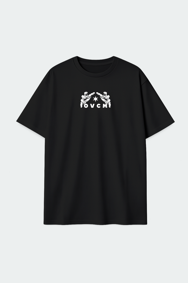 Camiseta Overcome Oversized Hands Preta-001