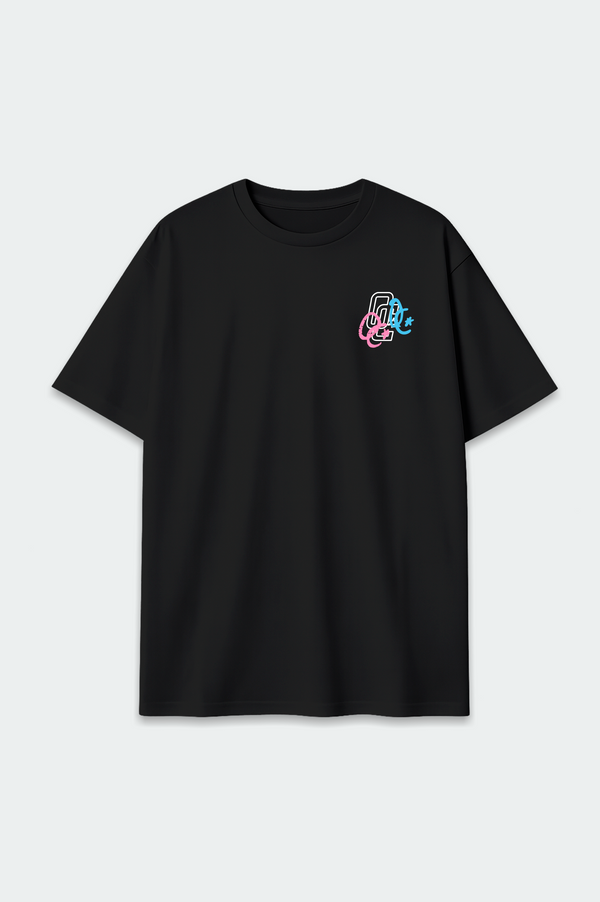 Camiseta Overcome "Hustlin" Preto-001