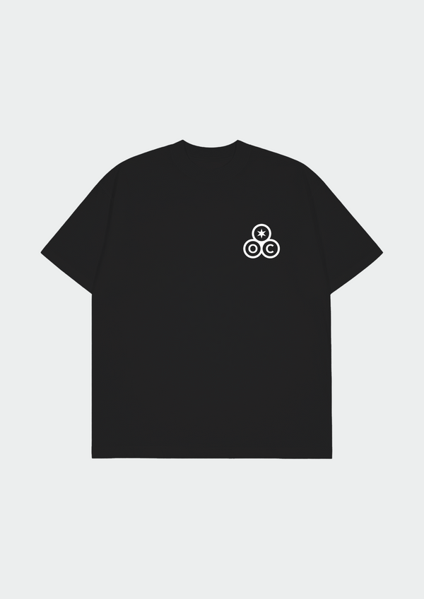 Camiseta Oversized Overcome All In One Preta-001