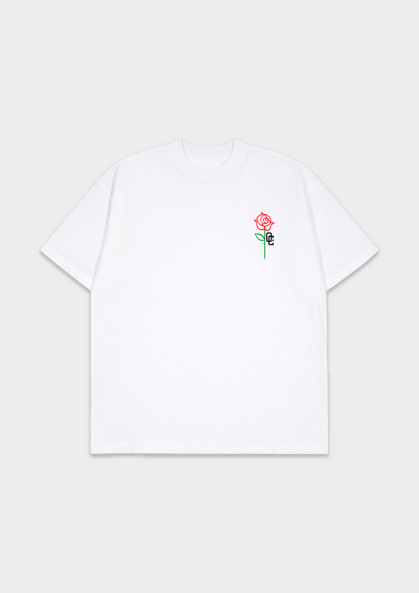 Camiseta Overcome "Rose" Branca-001